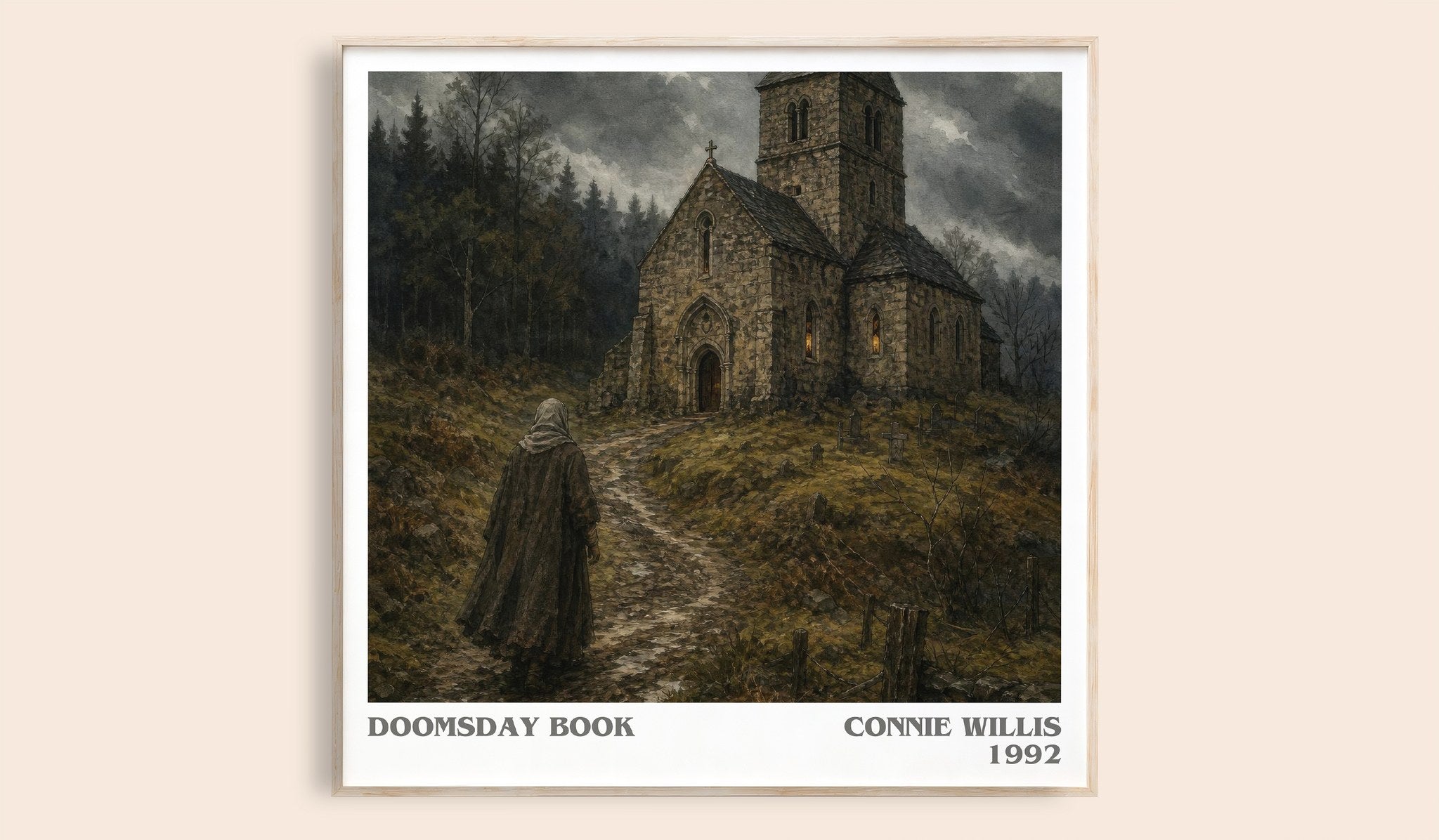 Doomsday book Literary Art Print by Connie Willis