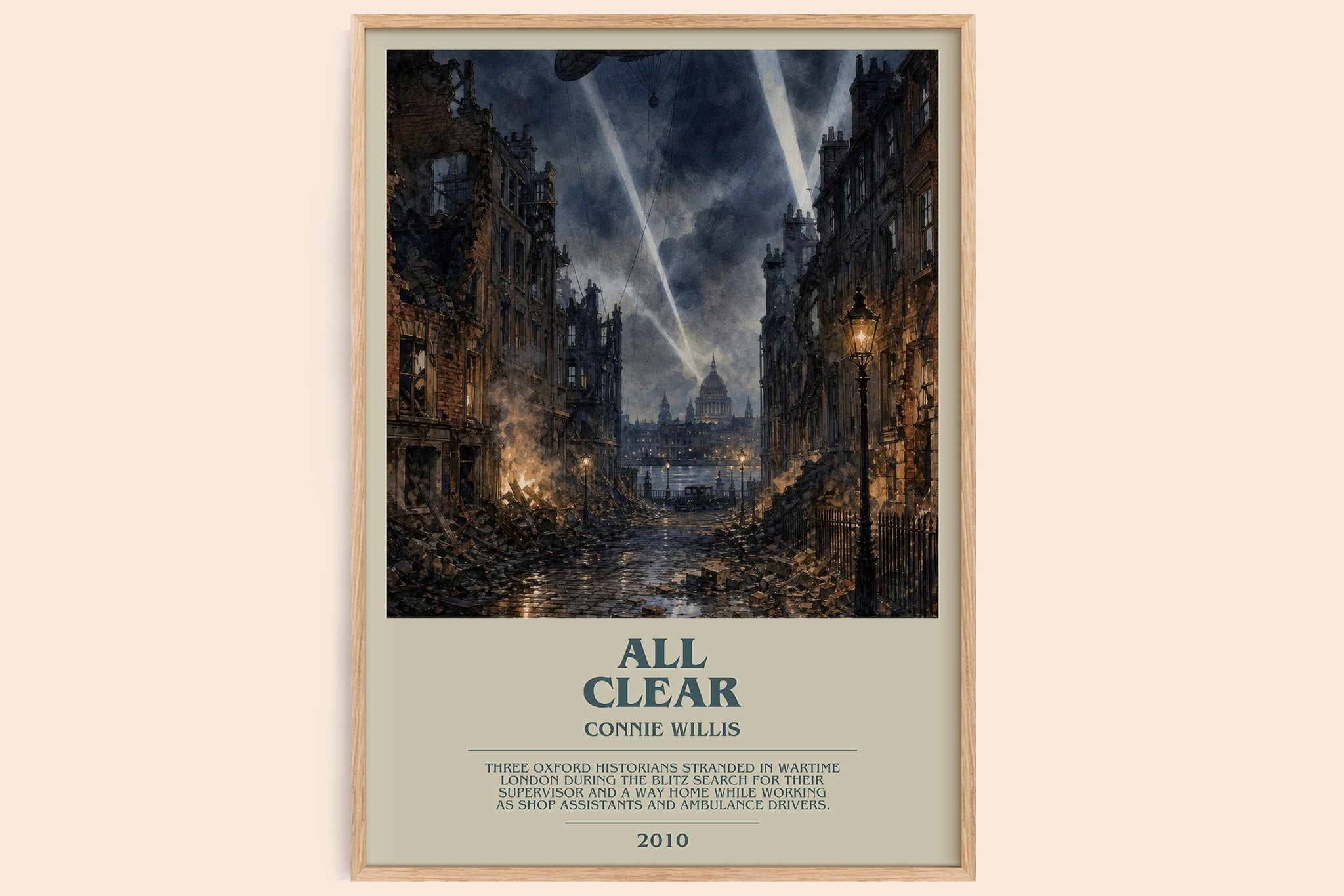 All Clear Bookish Wall Art by Connie Willis