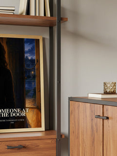Someone at the door book watercolour illustration paper finish options – matte satin gloss