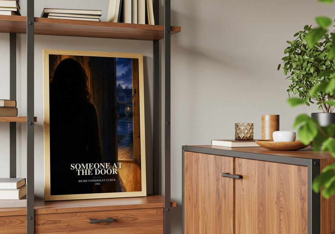 Someone at the door book watercolour illustration paper finish options – matte satin gloss