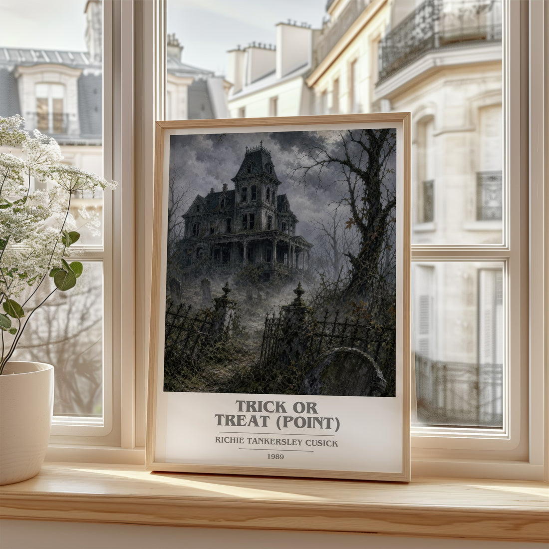 Trick or Treat (Point) book cover poster colour and style options – Richie Tankersley Cusick book art