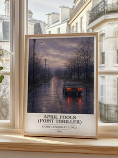 April Fools (Point Thriller) book cover poster colour and style options – Richie Tankersley Cusick book art