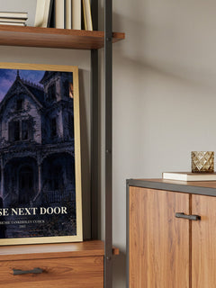 House Next Door book watercolour illustration paper finish options – matte satin gloss
