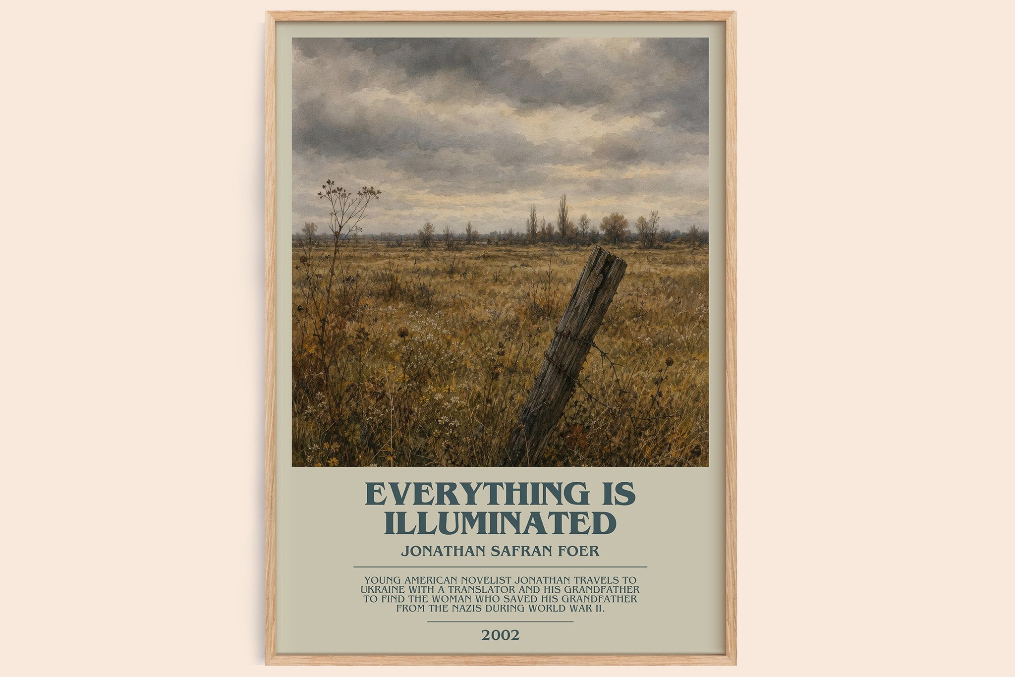 Everything Is Illuminated Bookish Wall Art by Jonathan Safran Foer
