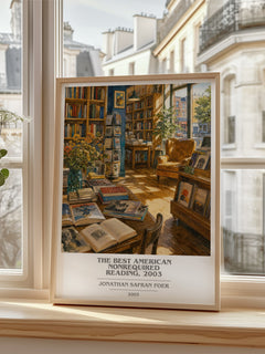 The best American nonrequired reading, 2003 book cover poster colour and style options – Jonathan Safran Foer book art