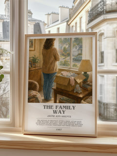 The Family Way bookish poster colour and style options – Jayne Ann Krentz book art