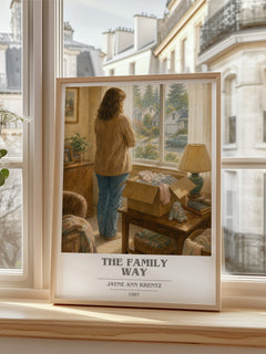The Family Way book cover poster colour and style options – Jayne Ann Krentz book art