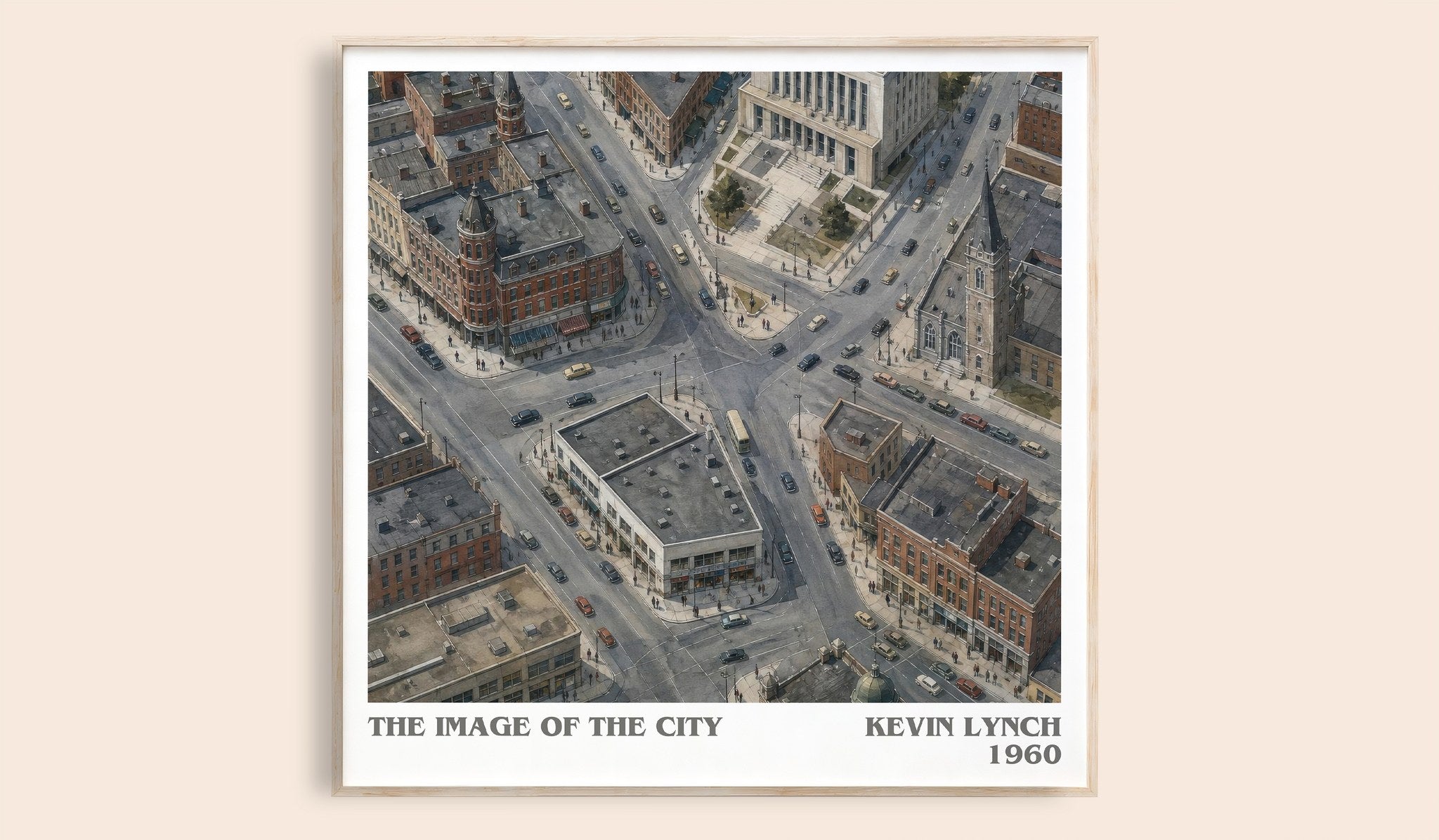 The Image of the City Literary Art Print by Kevin Lynch