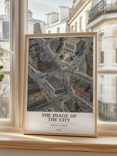 The Image of the City book cover poster colour and style options – Kevin Lynch book art