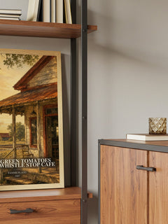 Fried Green Tomatoes at the Whistle Stop Cafe book watercolour illustration paper finish options – matte satin gloss