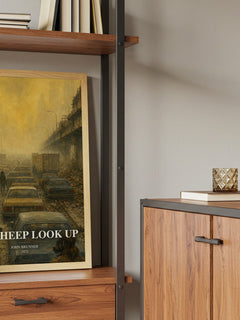 The Sheep Look Up book watercolour illustration paper finish options – matte satin gloss