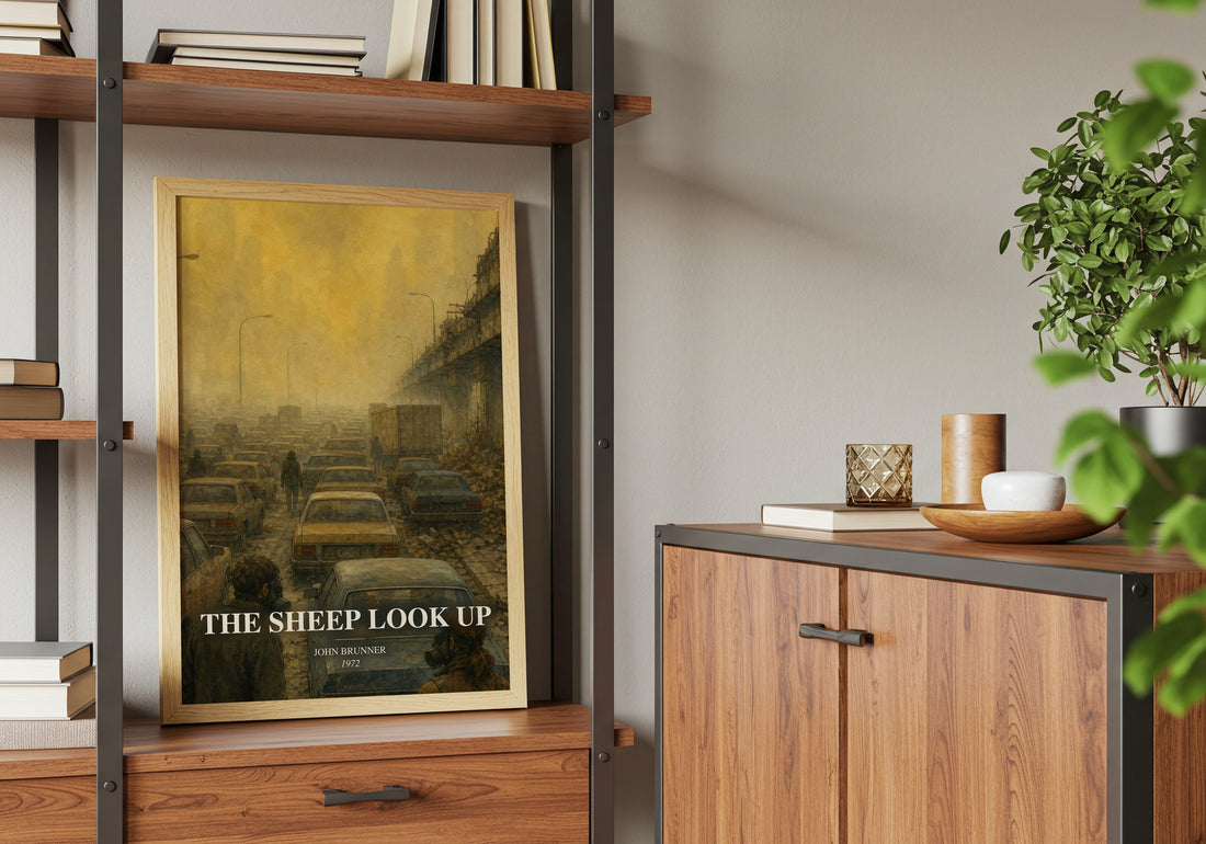 The Sheep Look Up book watercolour illustration paper finish options – matte satin gloss