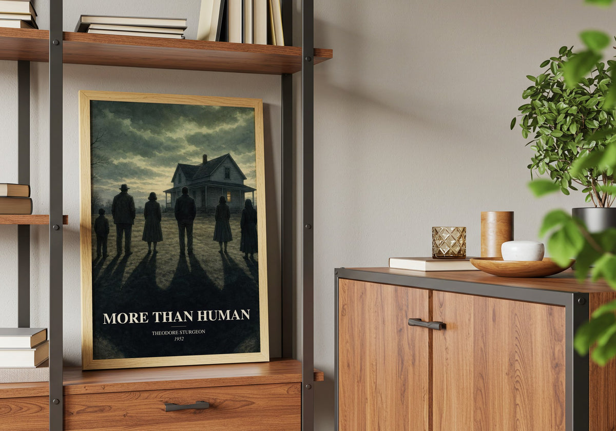 More Than Human book watercolour illustration paper finish options – matte satin gloss