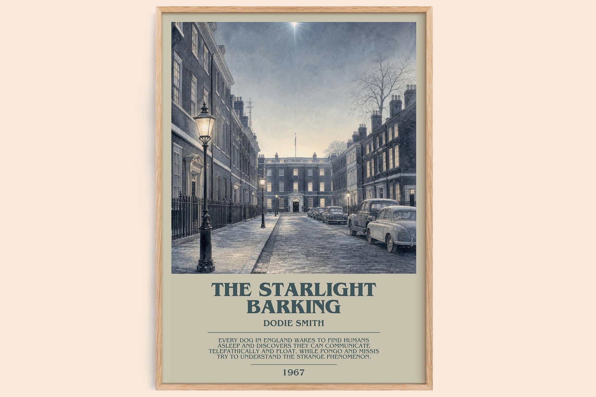 The starlight barking Bookish Wall Art by Dodie Smith