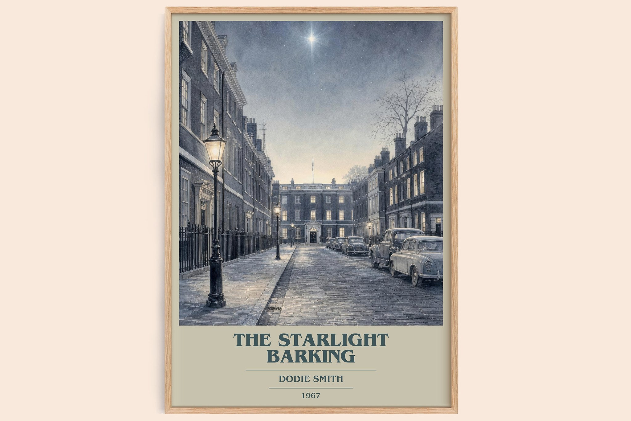 The starlight barking Book Cover Poster by Dodie Smith