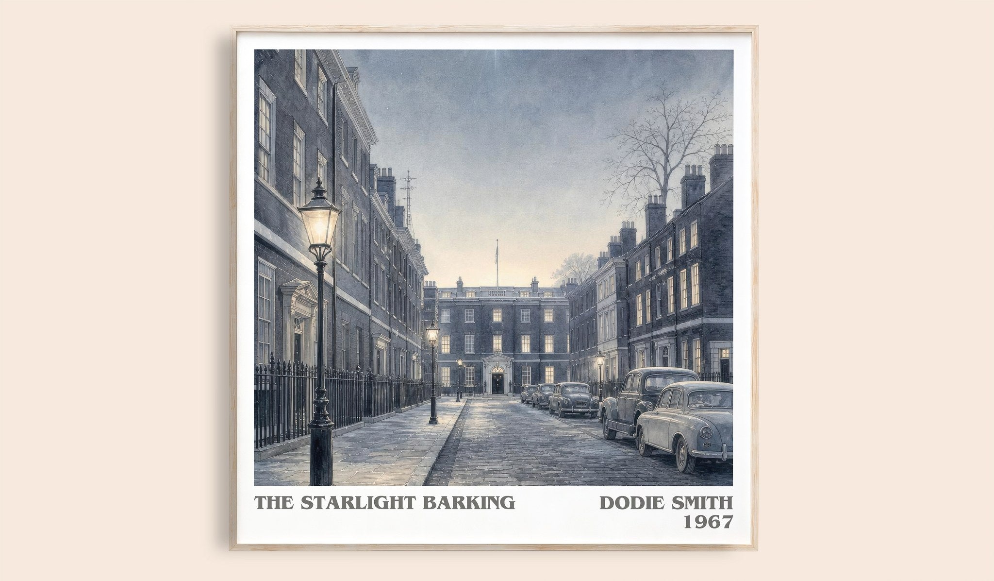 The starlight barking Literary Art Print by Dodie Smith