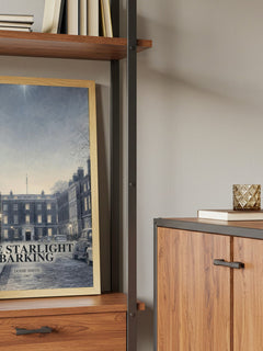 The starlight barking book watercolour illustration paper finish options – matte satin gloss