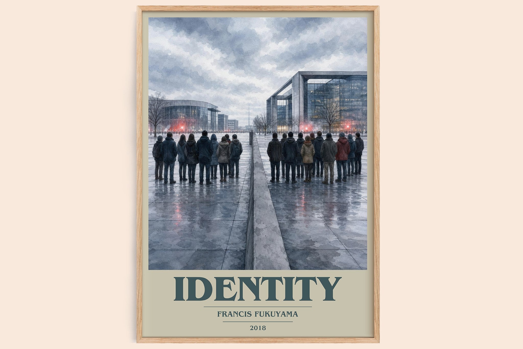 Identity Book Cover Poster by Francis Fukuyama