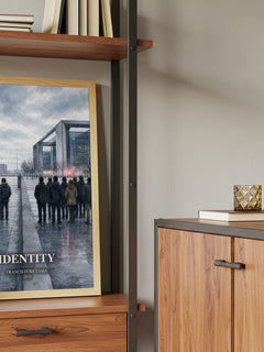 Identity book watercolour illustration paper finish options – matte satin gloss