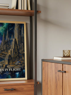 Cities in Flight book watercolour illustration paper finish options – matte satin gloss