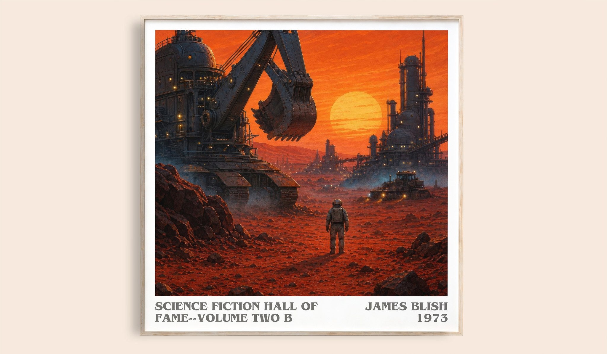 Science Fiction Hall of Fame--Volume Two B Literary Art Print by James Blish