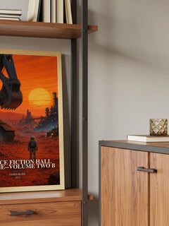 Science Fiction Hall of Fame--Volume Two B book watercolour illustration paper finish options – matte satin gloss