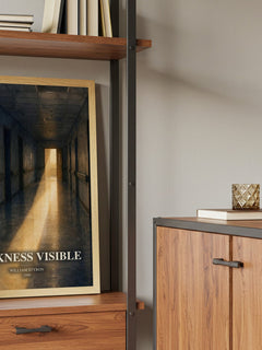 Darkness Visible book watercolour illustration paper finish options – matte satin gloss