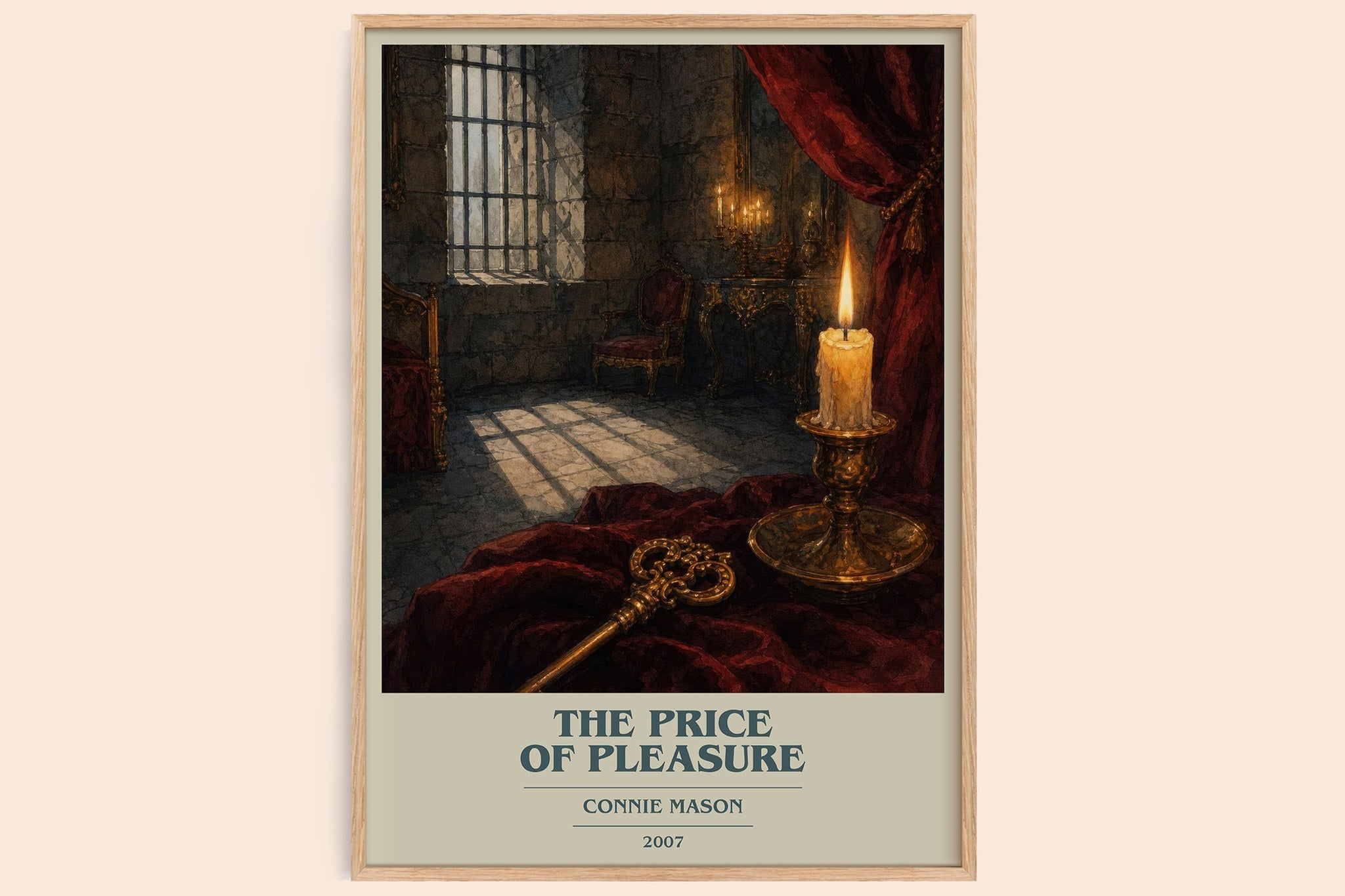 The Price of Pleasure Book Cover Poster by Connie Mason