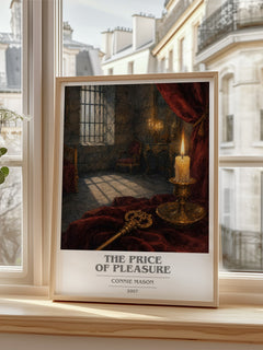 The Price of Pleasure book cover poster colour and style options – Connie Mason book art