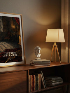 The Price of Pleasure watercolour print on bookshelf – Connie Mason fan gift