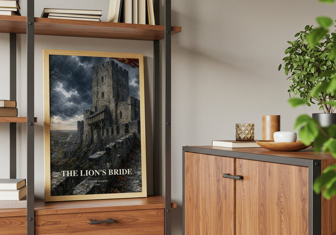 The Lion's Bride book watercolour illustration paper finish options – matte satin gloss