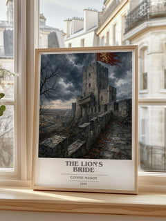 The Lion's Bride book cover poster colour and style options – Connie Mason book art