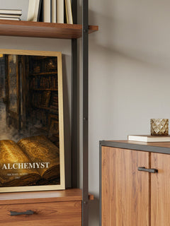 The Alchemyst book watercolour illustration paper finish options – matte satin gloss