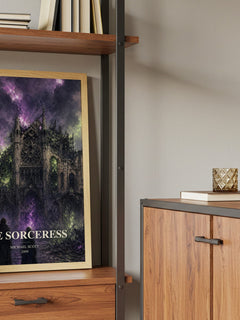 The sorceress book watercolour illustration paper finish options – matte satin gloss