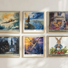 The Enchantress literary art print colour and style options – Michael Scott book art