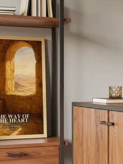 The Way of the Heart book watercolour illustration paper finish options – matte satin gloss