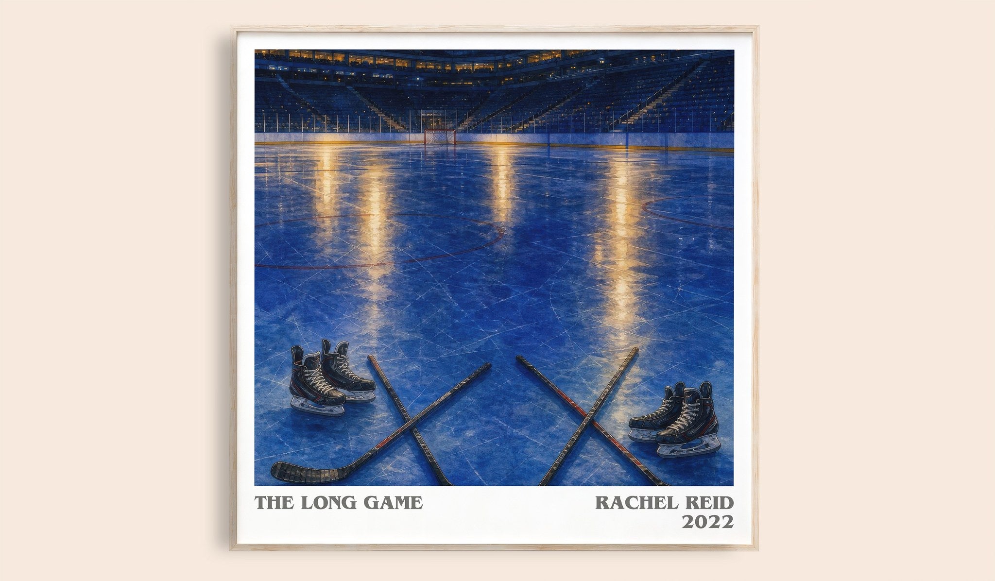 The Long Game Literary Art Print by Rachel Reid