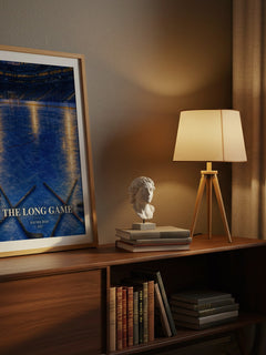 The Long Game watercolour print on bookshelf – Rachel Reid fan gift