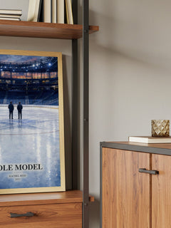 Role Model book watercolour illustration paper finish options – matte satin gloss