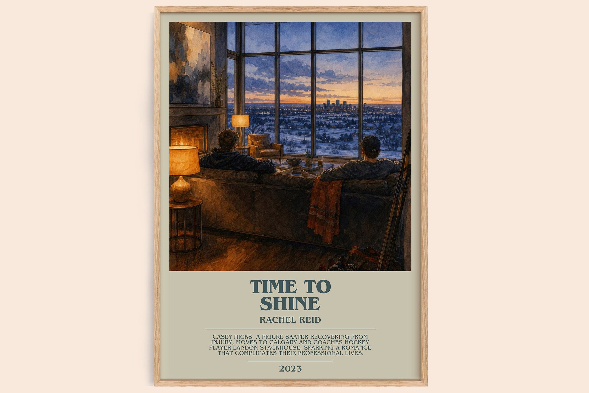 Time to Shine Bookish Wall Art by Rachel Reid