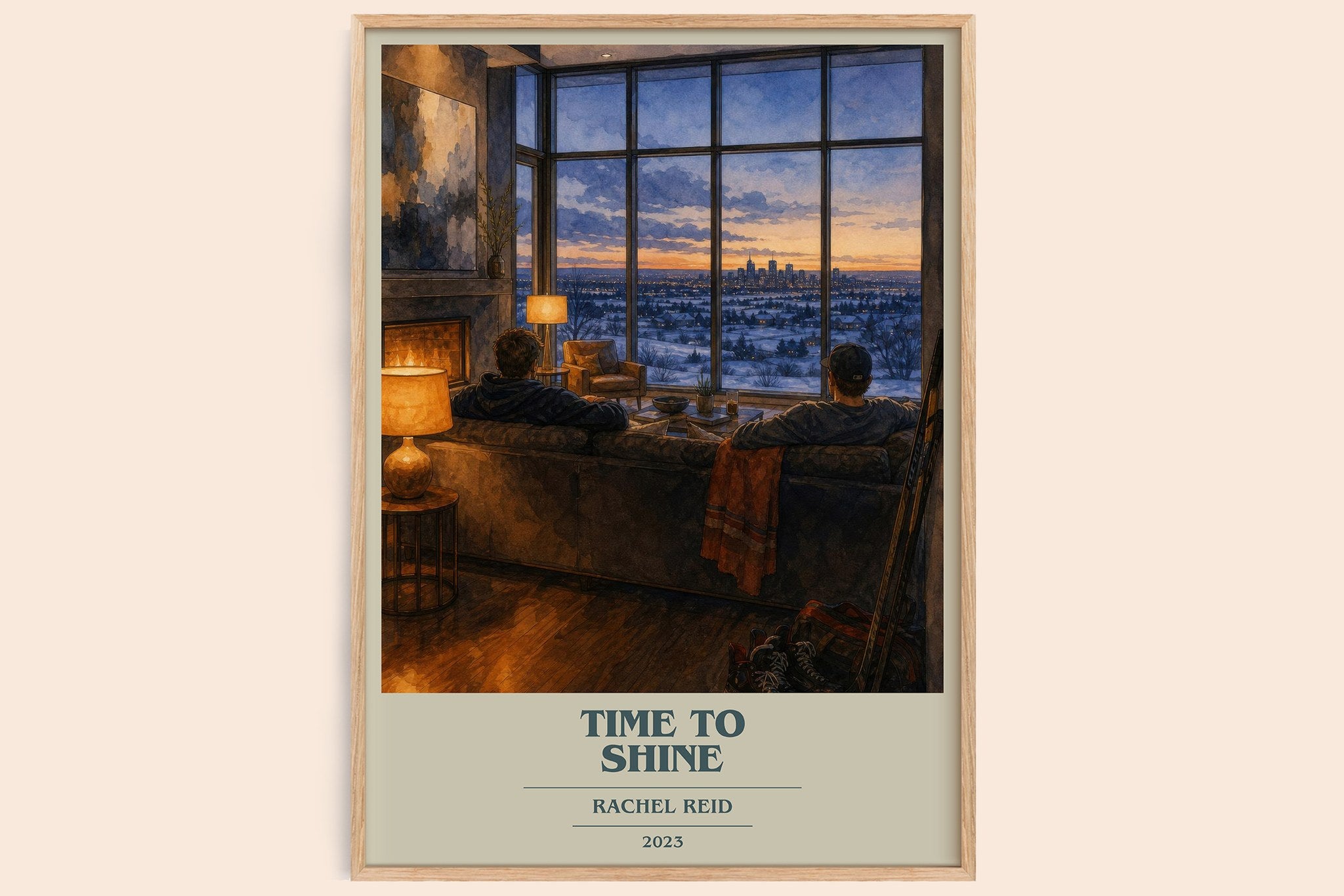Time to Shine Book Cover Poster by Rachel Reid