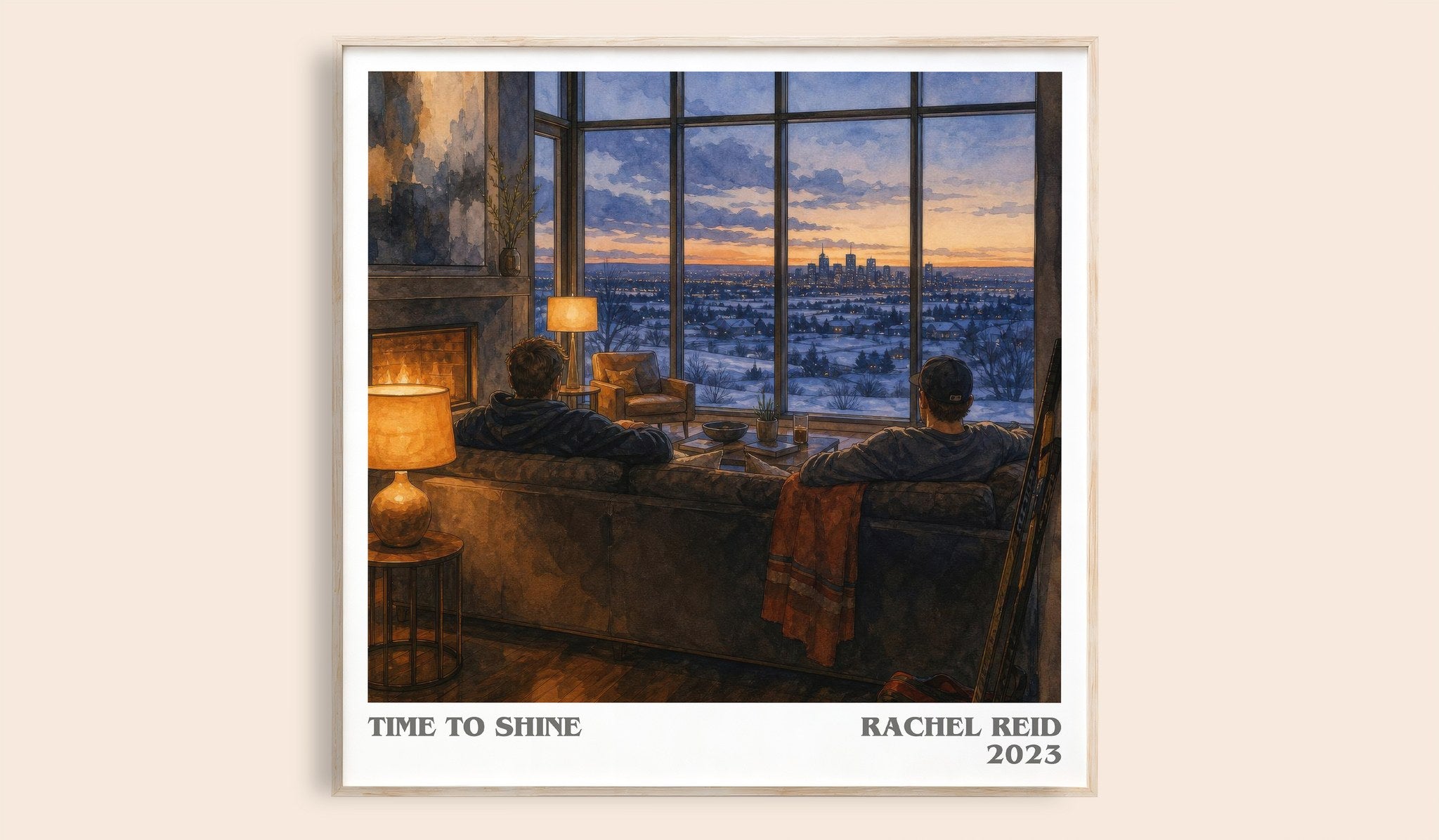 Time to Shine Literary Art Print by Rachel Reid