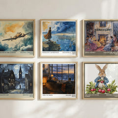 Time to Shine literary art print colour and style options – Rachel Reid book art