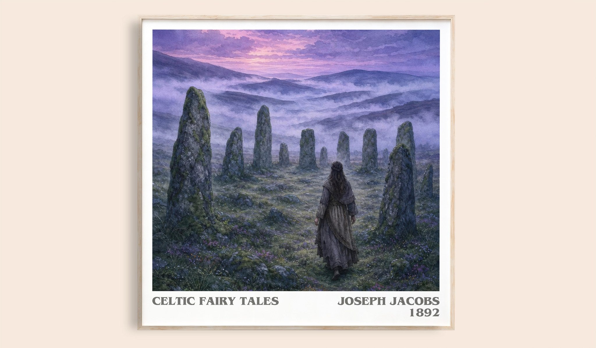 Celtic Fairy Tales Literary Art Print by Joseph Jacobs