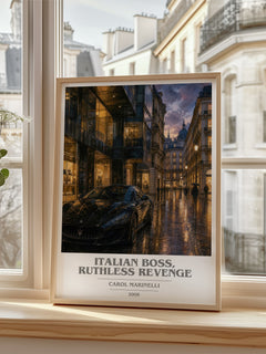 Italian Boss, Ruthless Revenge book cover poster colour and style options – Carol Marinelli book art