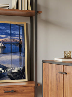 The Billionaire's Contract Bride book watercolour illustration paper finish options – matte satin gloss