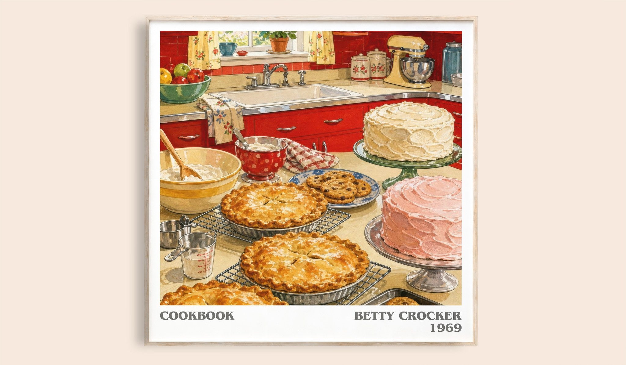 Cookbook Literary Art Print by Betty Crocker