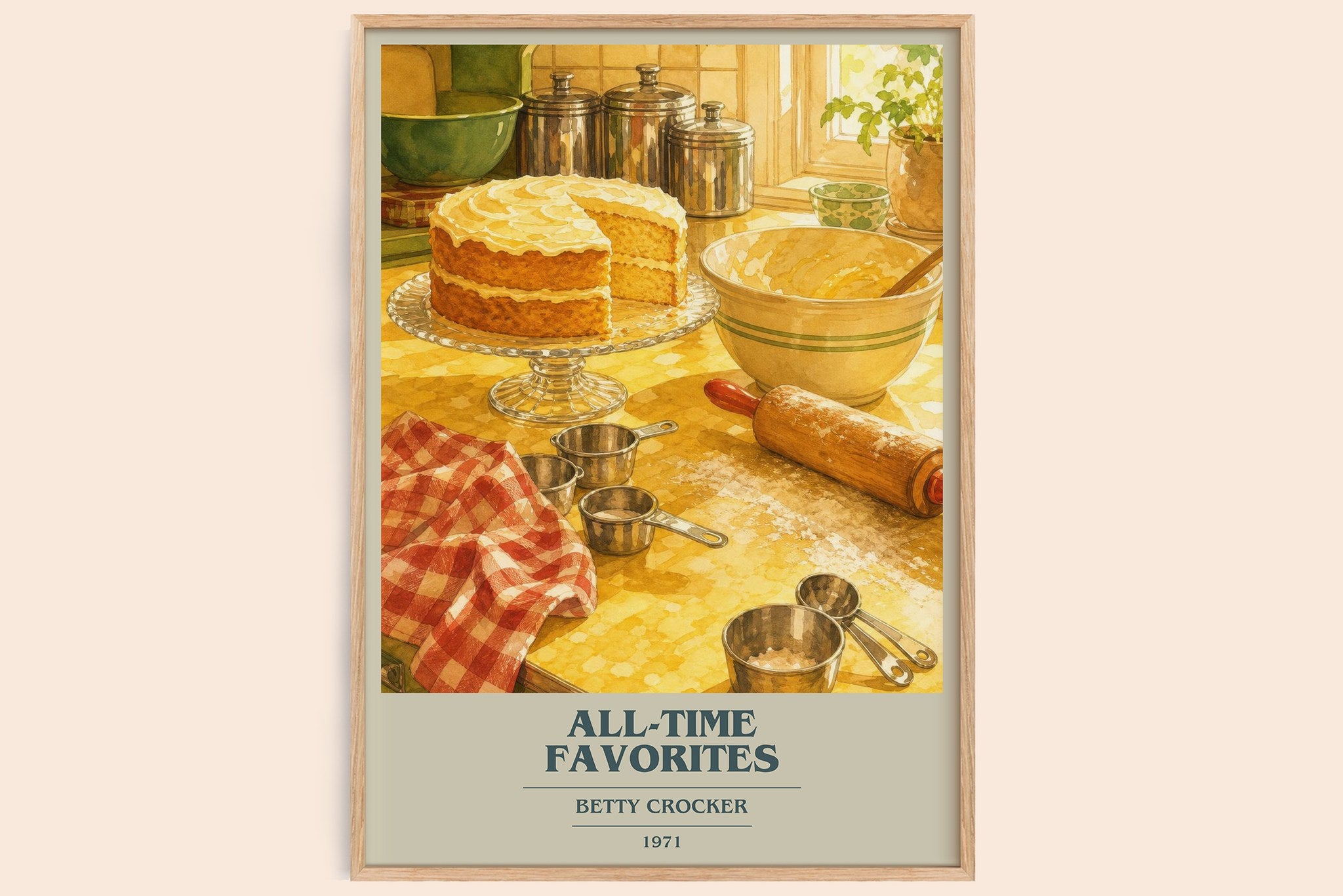 All-time favorites Book Cover Poster by Betty Crocker