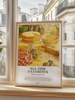 All-time favorites bookish poster colour and style options – Betty Crocker book art