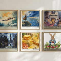 All-time favorites literary art print colour and style options – Betty Crocker book art